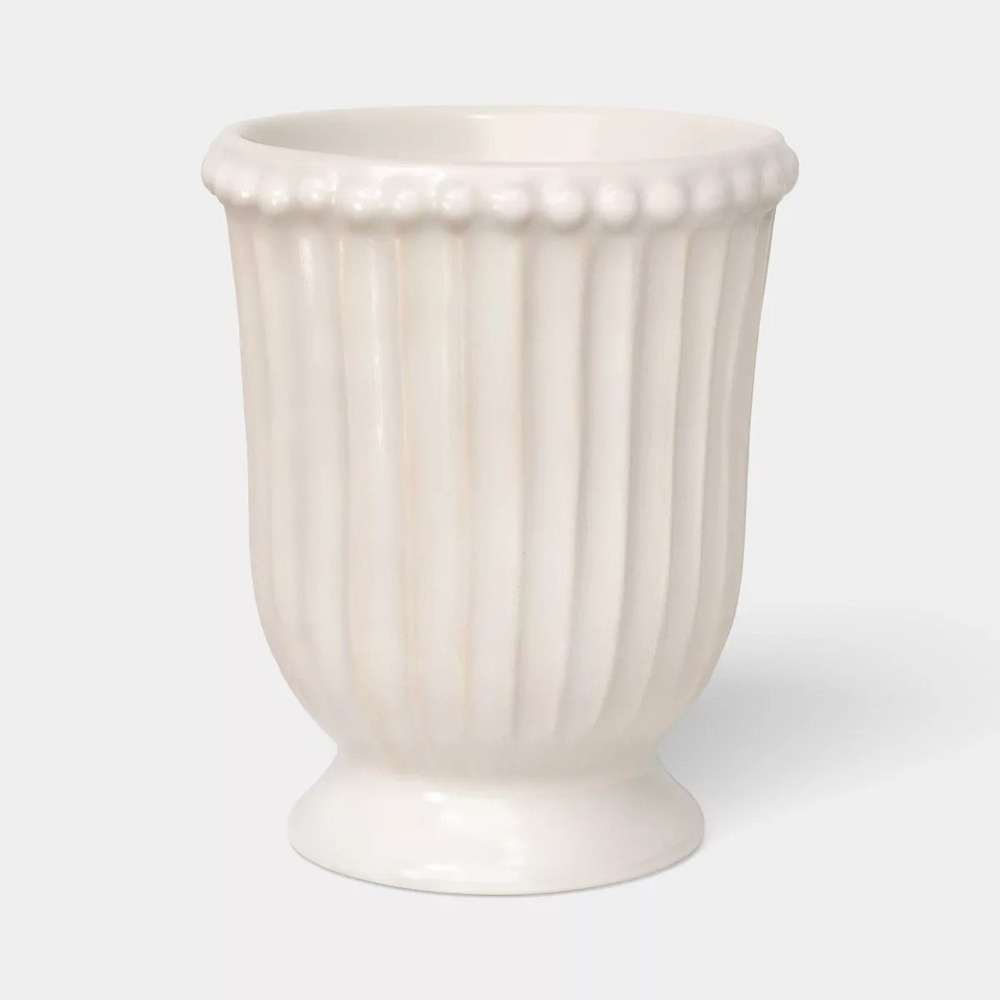 Beaded Ceramic Decorative Vessel - Threshold, Target